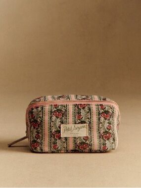 Sezane Floral Make up Bag NWT